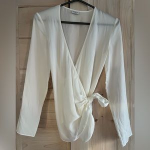 ARITZIA BABTON wrap top